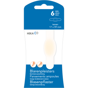 HEKA blarenpleisters tenen