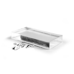 Kunstglas voor splintersimulatie