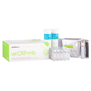 Aidian QuikRead go wrCRP + Hb incl. capillairen/plungers 10 µl