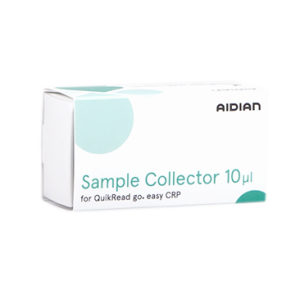 Aidian QuikRead go easy CRP sample collector (10 µl), 50 stuks