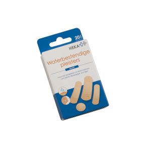 HEKA pleister waterbestendig assorti, 120 stuks
