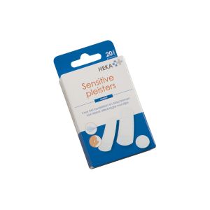 HEKA pleister sensitive assorti, 120 stuks