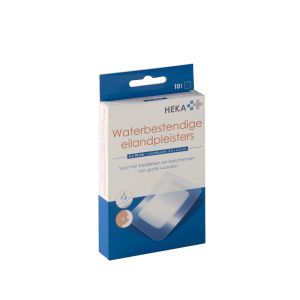 HEKA eilandpleister waterbestendig 6 x 10 cm steriel, 100 stuks