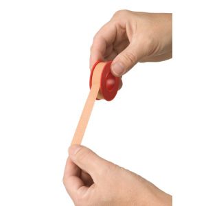 HEKA Plast hechtpleister textiel ring 5 m x 1,25 cm niet steriel, 18 stuks