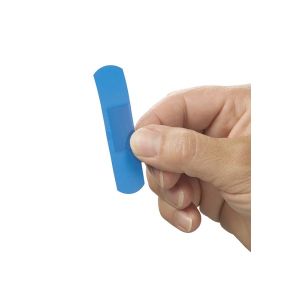 HEKA Navul blauwe HACCP pleister 72 x 19 mm niet steriel, 25 stuks
