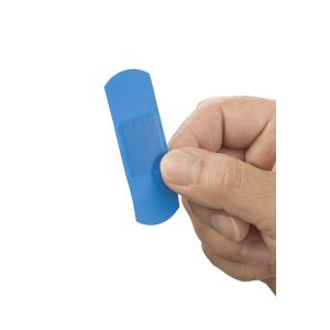 HEKA Navul blauwe HACCP pleister 72 x 25 mm niet steriel, 25 stuks