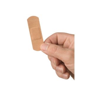 HEKA Plast textiel elastisch wondpleister 25 x 72 mm niet steriel, 100 stuks