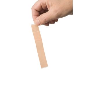 HEKA Plast textiel elastisch lange vingerpleister 120 x 20 mm niet steriel, 100 stuks