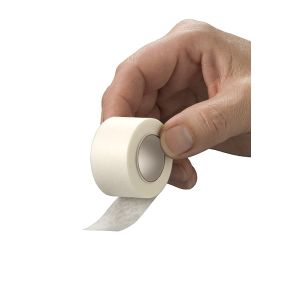 HEKA Por nonwoven hechtpleister 9,1 m x 2,5 cm niet steriel, 12 rol