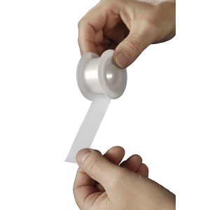 HEKA Film nonwoven hechtpleister 5 m x 2,5 cm niet steriel, 12 stuks