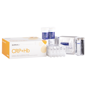 Aidian QuikRead CRP + Hb Go kit incl. capillairen/plungers 20 µl, 50 testen