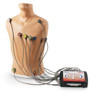 15-kanaals ECG-plaatsingstrainer