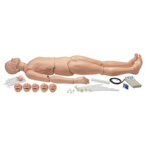 Reanimatie-/traumapop voor hele lichaam met lichtindicator