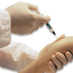 Trainingsarm voor iv/im/sc injecties R 17720