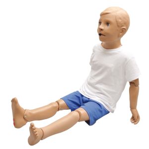 Vijfjarige pediatrische zorgsimulator