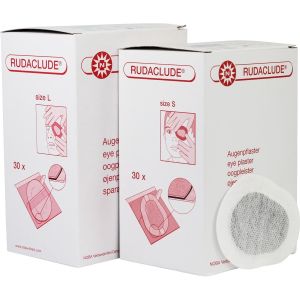 Rudaclude oogpleister S, 30 stuks