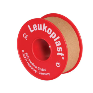 Leukoplast hechtpleister zonder klem, 2,5 cm x 9,2 m, per rol