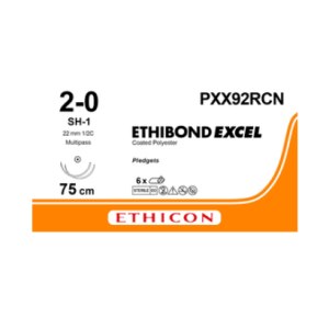 Ethibond Excel 5 groen/5 wit 2-0 SH-1 MP+10 RC PLDGT, PXX92RCN, 6 st