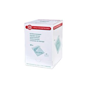 Noba splitgazen 10 x 10 cm, steriel per 2, 40 stuks