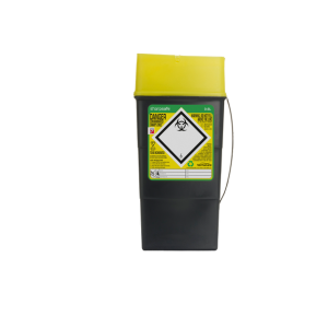 Sharpsafe naaldencontainer 0,6 liter grijs