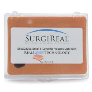 6-laags Smell RealSuture subcuticulaire gesimuleerd weefsel lichte huid