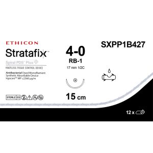 Stratafix Spiral PDS+ violet 4-0, RB-1 naald, SXPP1B427