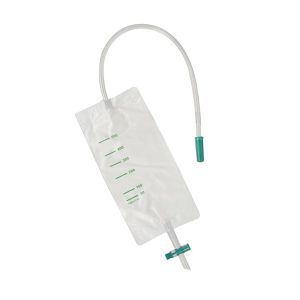 Hekura beenzak 500 ml 45 cm slang met kruiskraan, 30 stuks