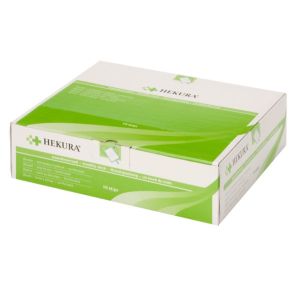 Hekura beenzak 500 ml 60 cm slang met hefboomkraan, 10 stuks