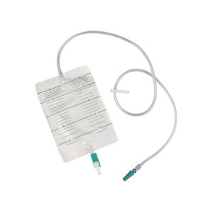 Hekura Soft urinezak 2 l hefboomkraan 130 cm slang, 10 stuks