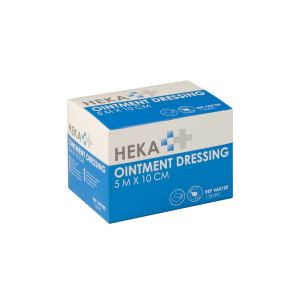 HEKA engels pluksel 5 m x 10 cm niet steriel