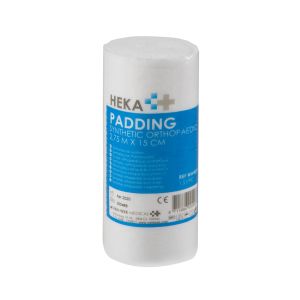 HEKA synthetische watten 2,75 m x 15 cm niet steriel, 5 rol