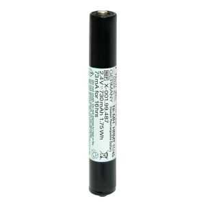 HEINE losse NiMH-oplaadbatterij 2Z voor mini 3000 NT oplaadhandvat (2,5 V, reservebatterij)