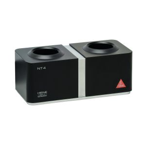 HEINE NT4 tafellader voor BETA4 oplaadhandvatten, 2 laadplaatsen, zonder handvat met standaard adapter (X-002.99.494)