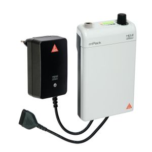 HEINE mPack 6 V draagbare voedingsmodule met Li-ion oplaadbare batterij, compleet met plug-in transformator
