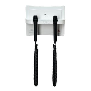 HEINE EN 200 wandtransformator 3,5 V met twee instrumenthandvatten, zonder instrumentkoppen
