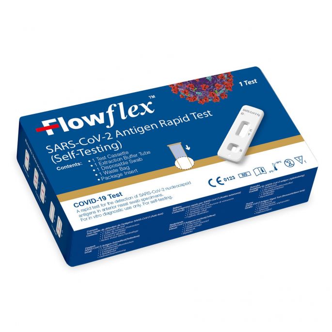 ACON Flowflex Sneltest Covid-19 Antigeen Thuistest, per stuk