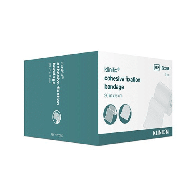 KLINION Klinifix Hydr Gazeb Compresse 4mx8cm | 20 pièces main image 0
