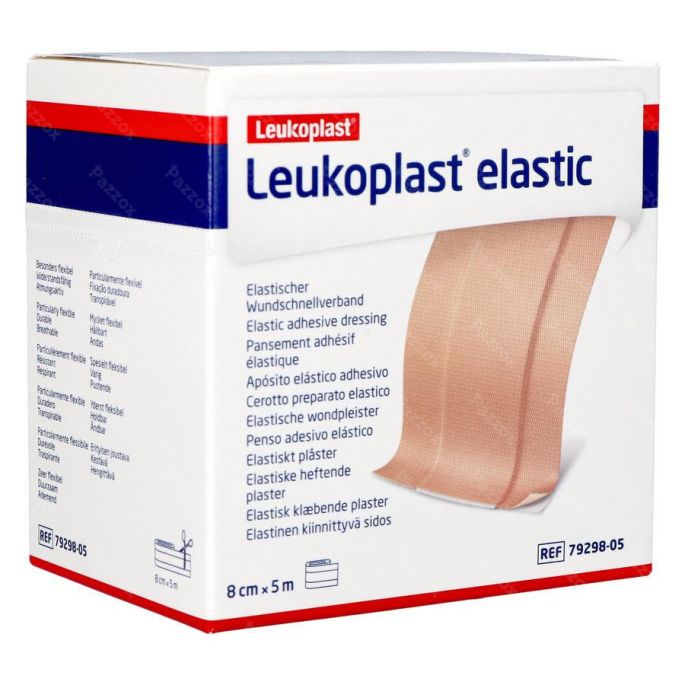 Leukoplast Elastic, 8 cm x 5 m