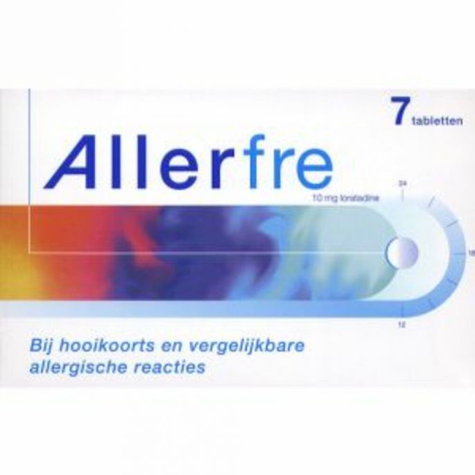 Allerfre Loratadine, 7 tabletten