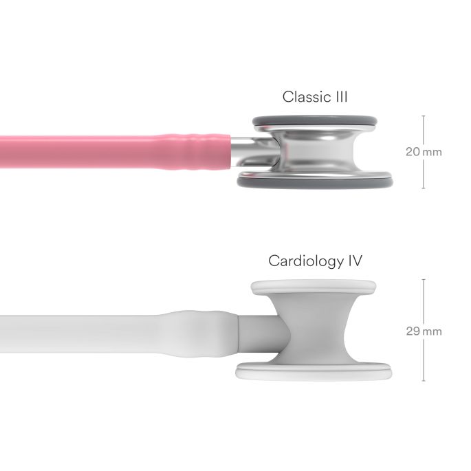 3M Littmann Classic III Monitoring Stethoscoop Parel Roze | Rvs Geborsteld