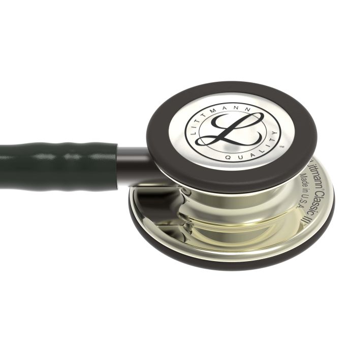 3M Littmann Classic III Monitoring Stethoscoop Zwart | Champagne