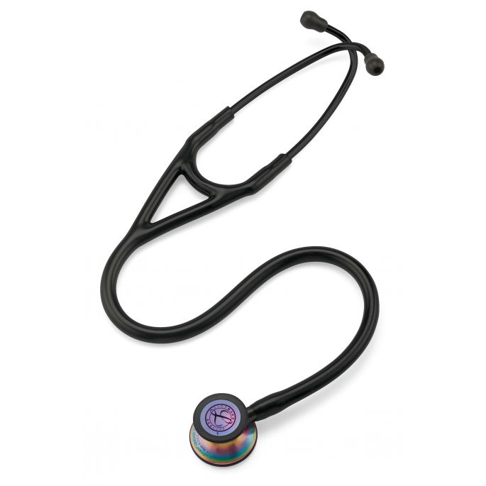 3M Littmann Cardiology IV Diagnostic Stethoscoop Zwart | Rainbow