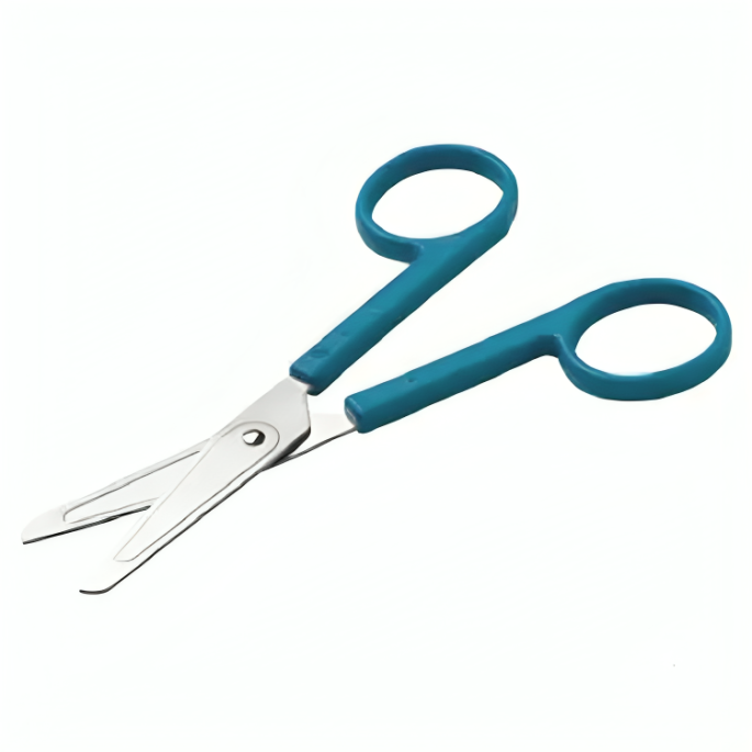 Schaar met print - 13 cm - 4 assorti