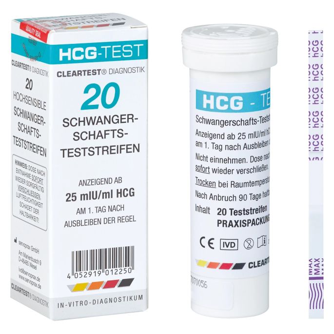 Cleartest hCG zwangerschapstest