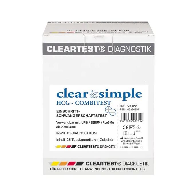 Clear & Simple hCG Combi test