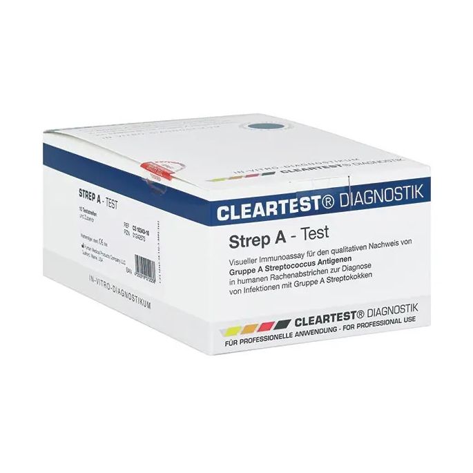 Cleartest Strep A-teststrips