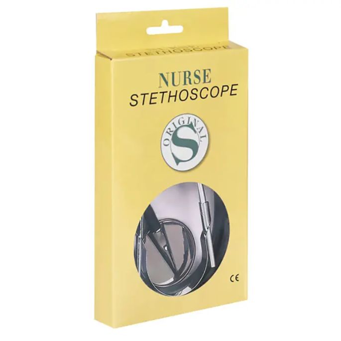 Platkop stethoscoop Zwart - Model Anesthesie