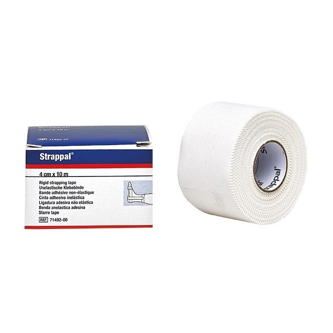 Strappal onelastische tape in plateauverpakking