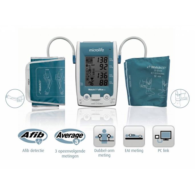 Microlife Bloeddrukmonitor Enkel/Arm Index (2jr)