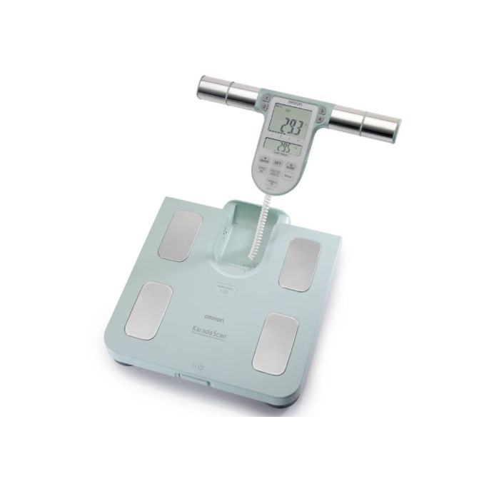 Omron BF-511 Weegschaal / Lichaamsvetmeter, Turquoise